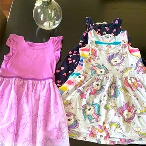 Girls 4 piece dress lot size 3-4